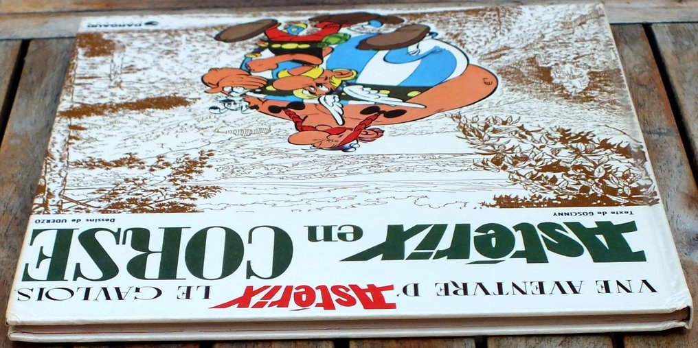 Asterix T20 - Astérix en Corse - C - 1 Album - Πρώτη έκδοση - 1973 #3.2