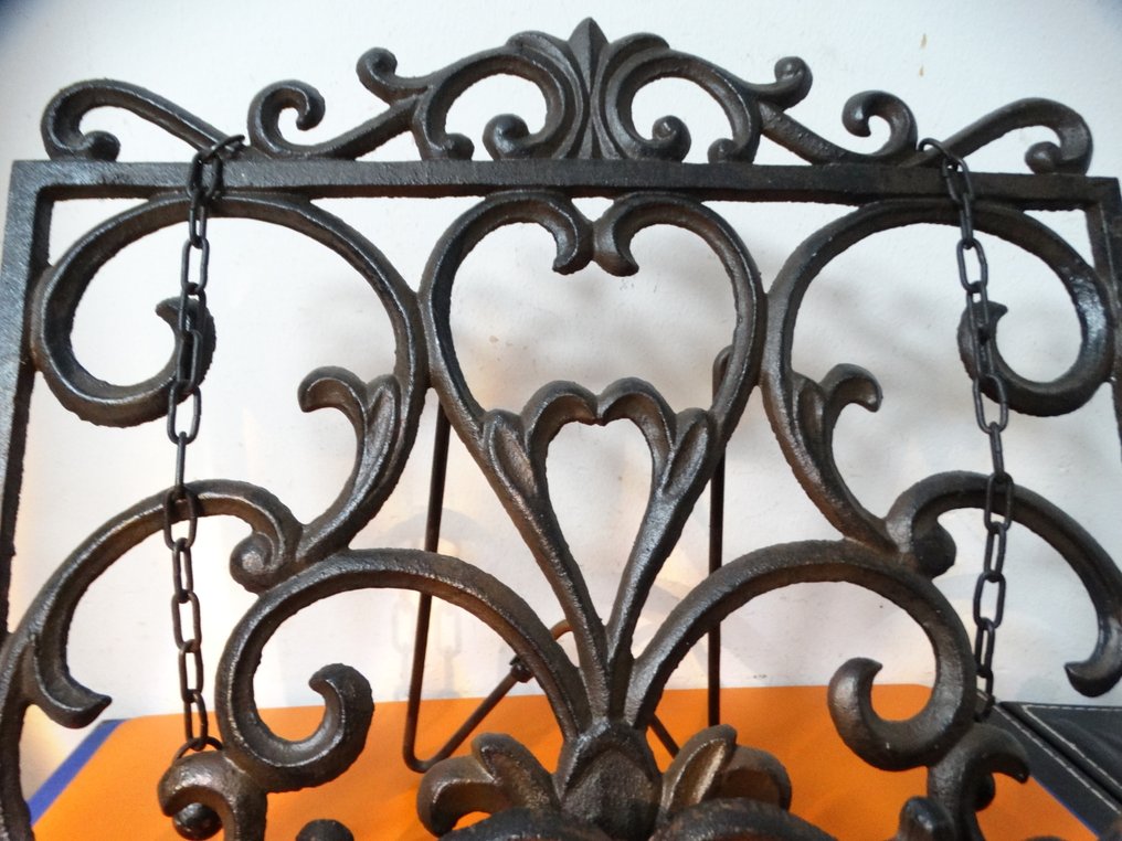 Centrotavola - Ghisa - Supporto per libri in ghisa. #2.1