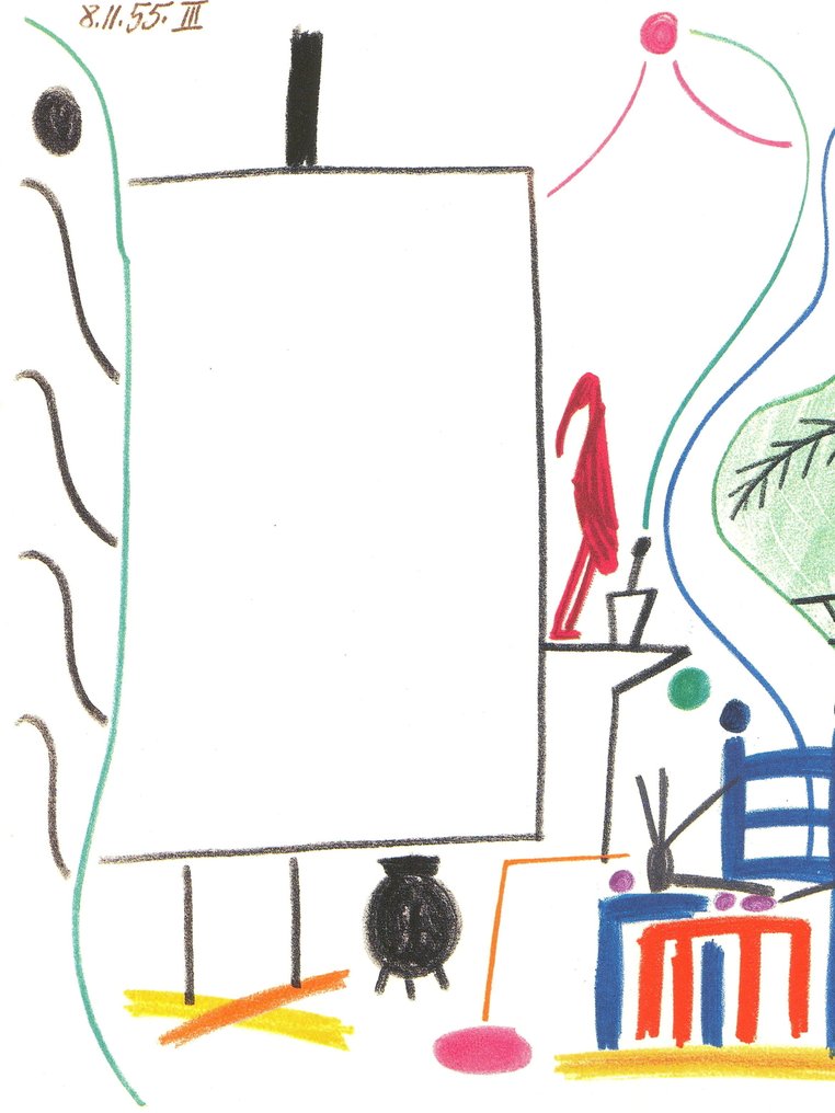 Pablo Picasso (1881-1973), after - L'Atelier - 8.11.55.III #1.0