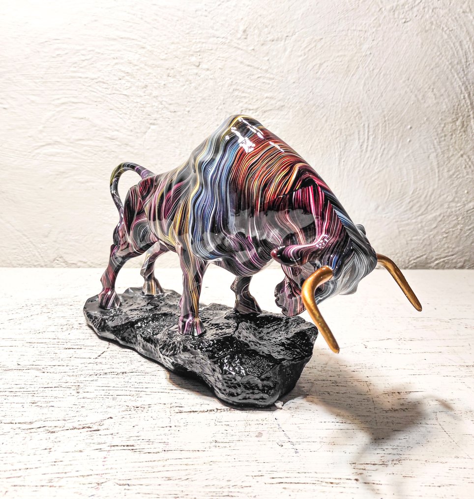 户外雕塑, Toro - 22 cm - 树脂 #1.0