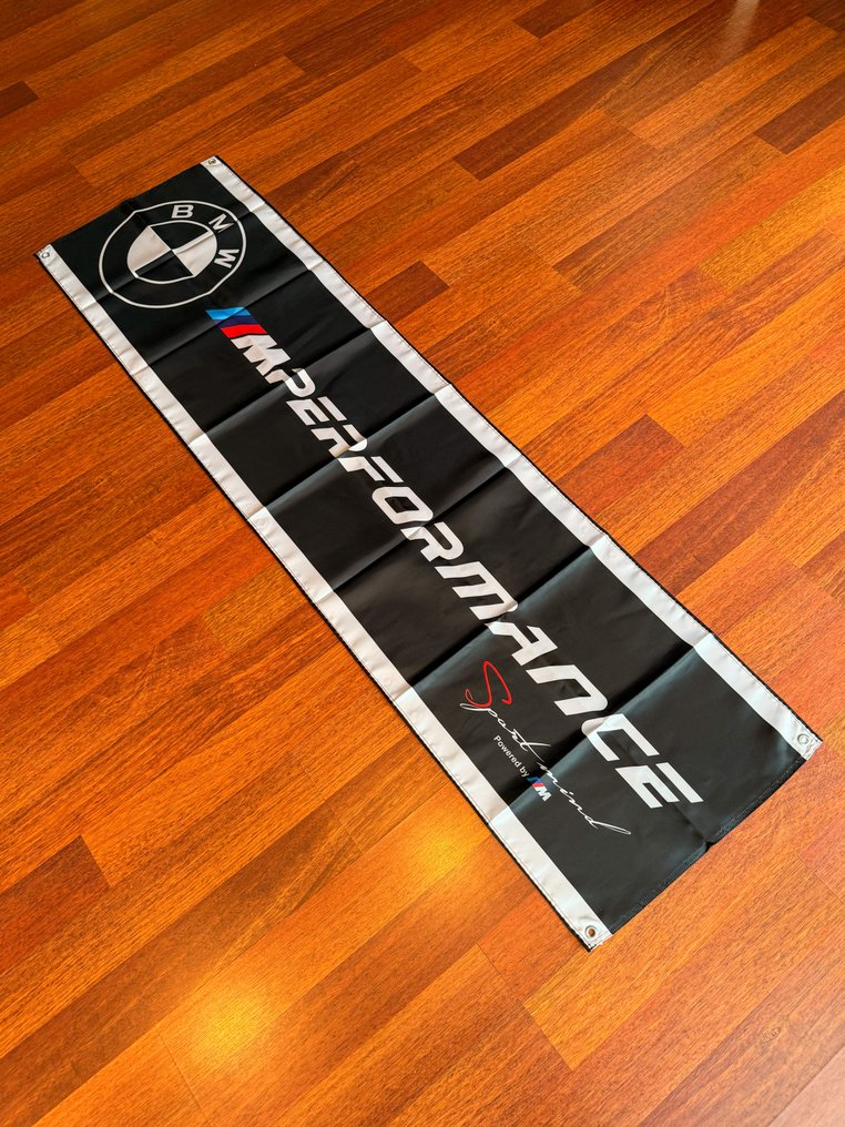 Drapeau - BMW - M Performance Signature – Racing Banner – 180 × 45 cm #4.3