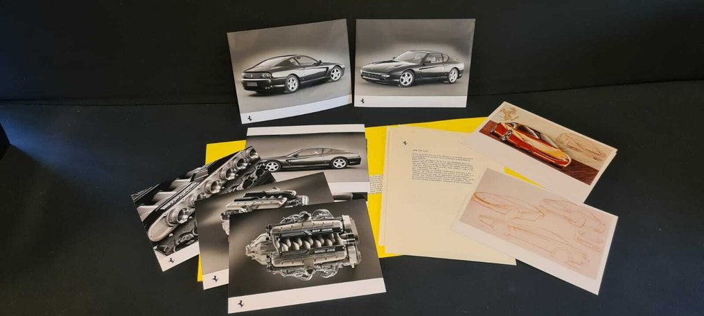 1992 FERRARI 456GT PRESSKIT FRENCH 654/91 - Brochure - 1992-1992 #3.2