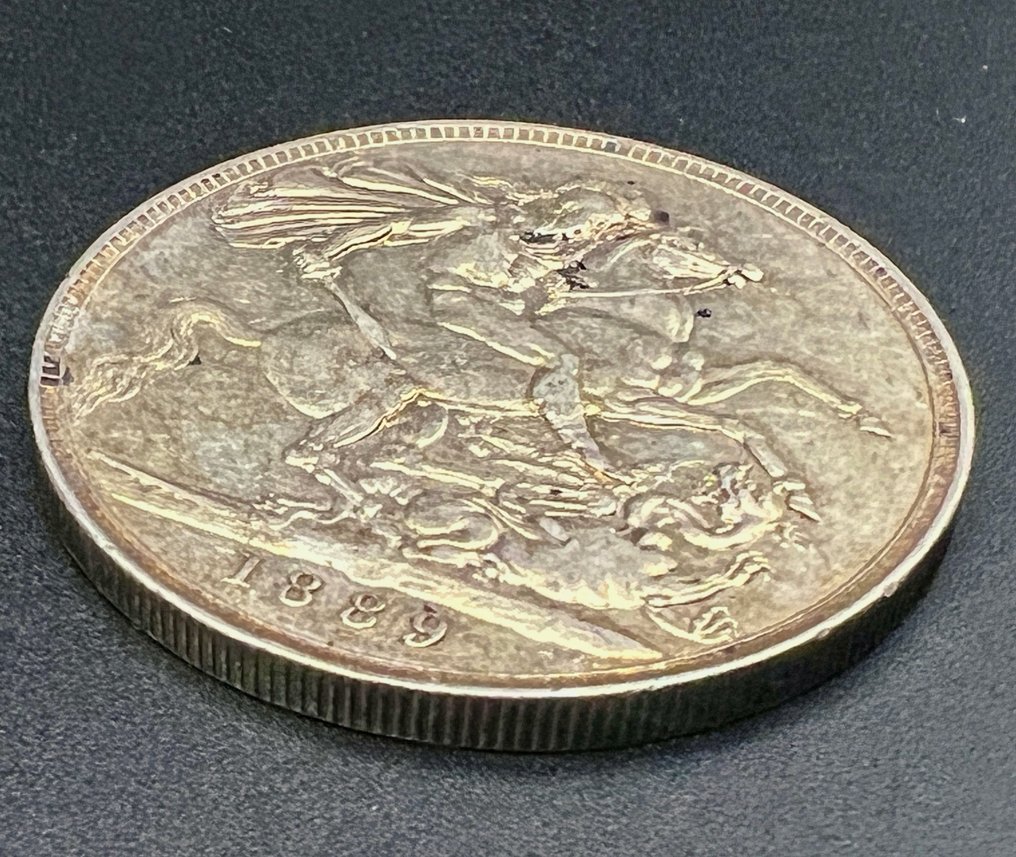 英国. 维多利亚. Crown 1889  (没有保留价) #4.3