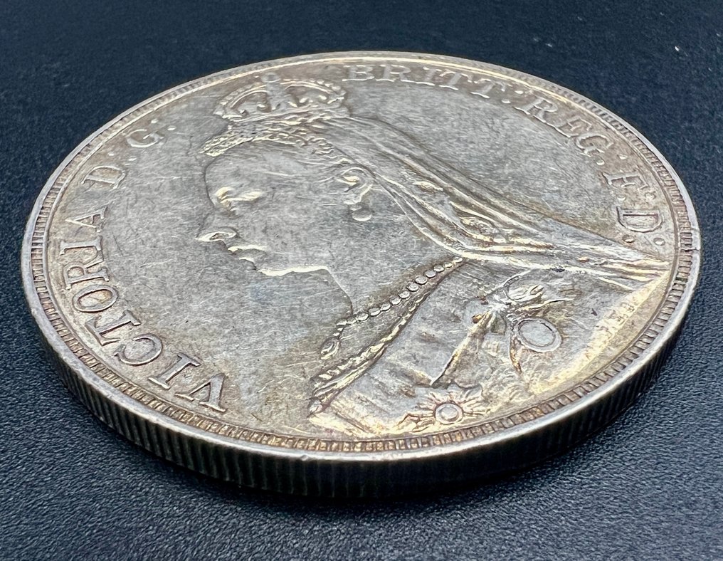 英国. 维多利亚. Crown 1889  (没有保留价) #3.2