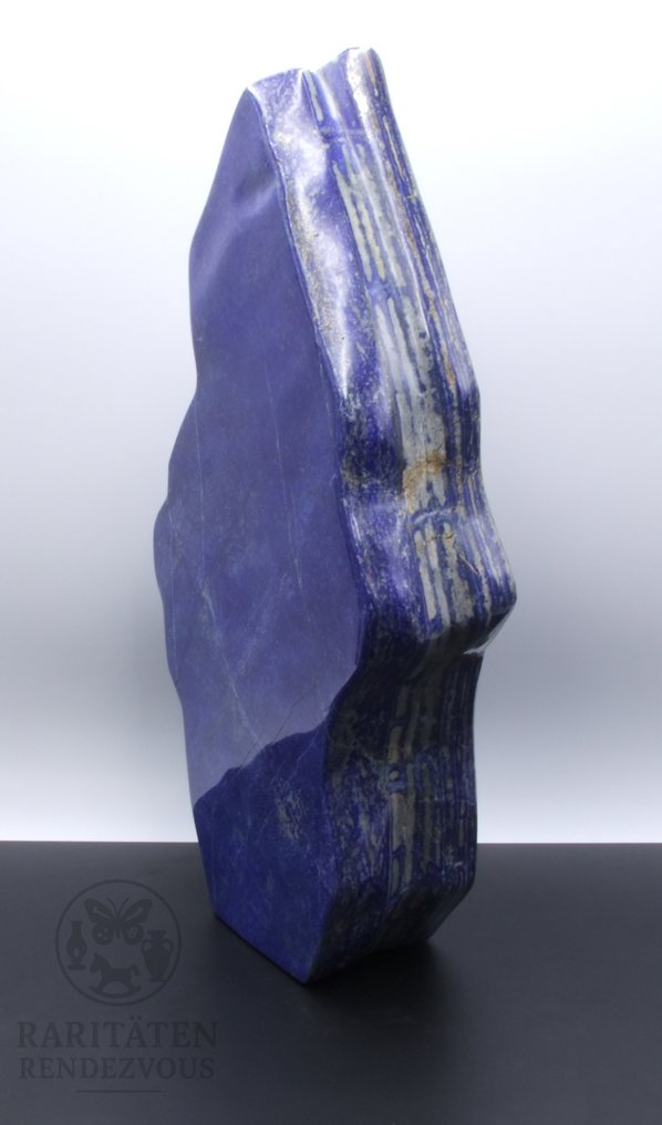 Lapis Lazuli Slice - Height: 42 cm - Width: 24 cm- 15.2 kg - (1) #4.3