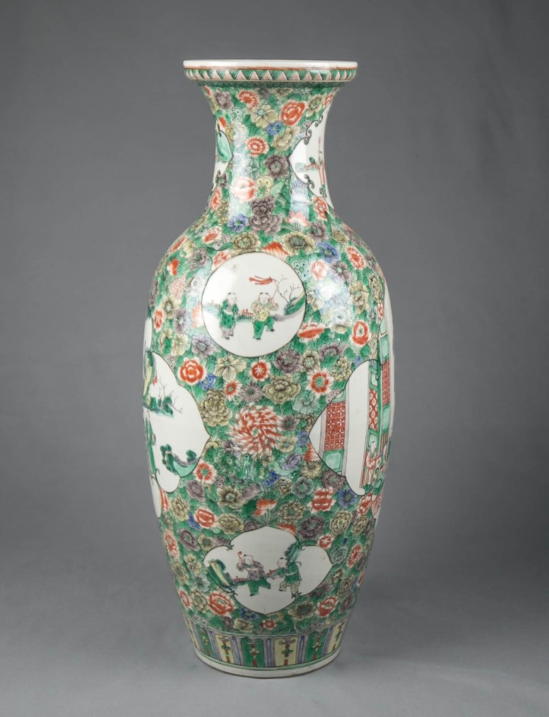 花瓶 - 瓷器 - 中國 - 清朝（1644-1911）  (沒有保留價) #1.0