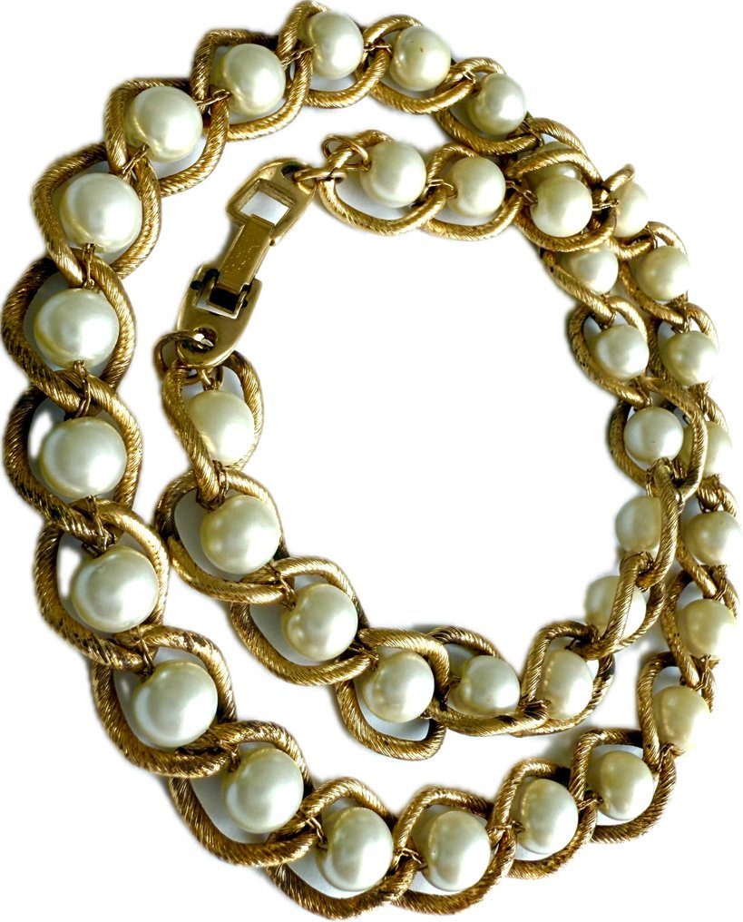 金属 - 项链 - 复古的 Napier 黄金 #2.1