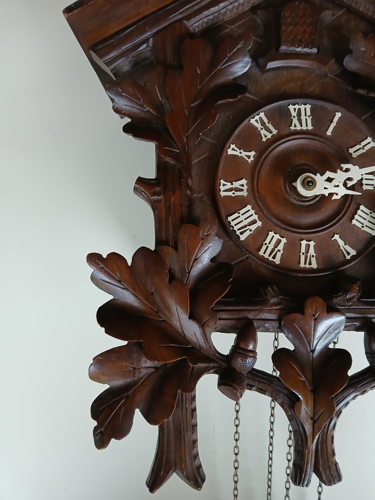 布谷鸟时钟 -   - 橡木 - 1920-1930 #2.1