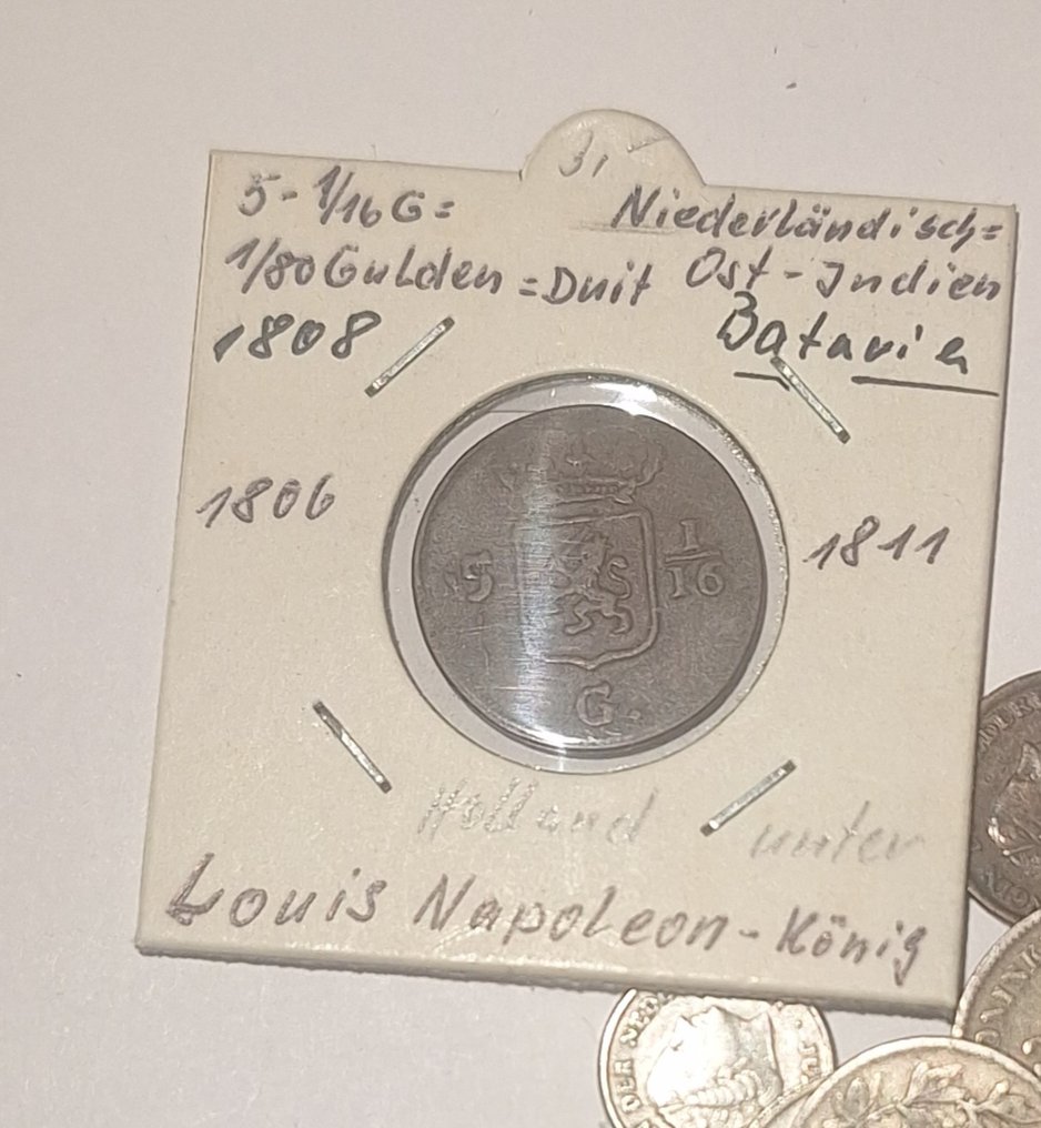Ολλανδία, Βαταβική Δημοκρατία Lot of 75+ coins 1808-1990 including silver  (χωρίς τιμή ασφαλείας) #2.1