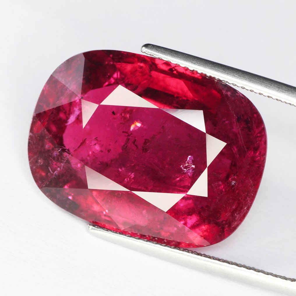 1 pcs  粉色, 紅色 電氣石  - 27.31 ct - 國際有色寶石協會 (ICA GemLab) - Rubilite稀有宝石 无热处理 #4.3