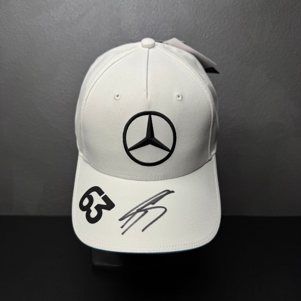 Mercedes - Fórmula 1 - George Russell signed - 2024 - Boné de basebol #1.0