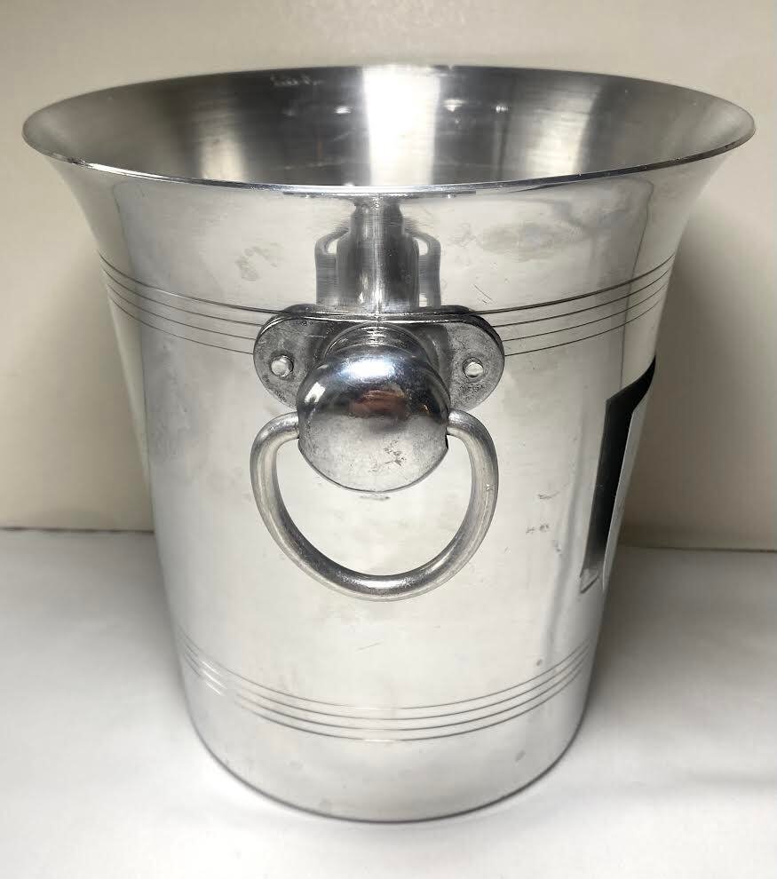 Chassenay d'Orce + Henriot - Secchiello per il ghiaccio (2) -  Città di Arce - Alluminio #4.3