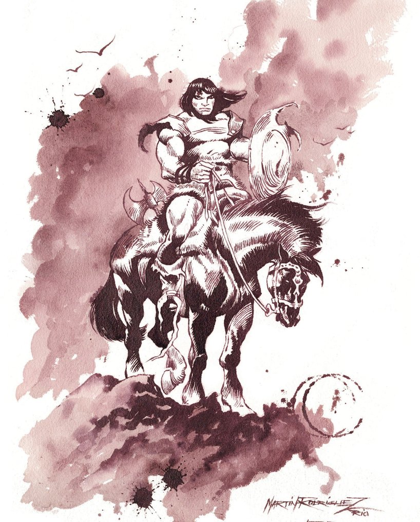 Martin RR - 1 Fine Art Print - Conan After Buscema #1.0