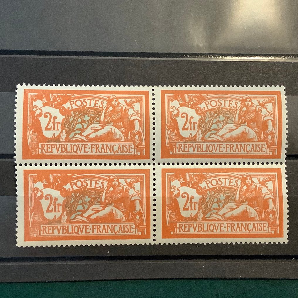 Frankrike 1907 - 2 Fr Merson uten undertrykkelse - Yvert 145d #1.0