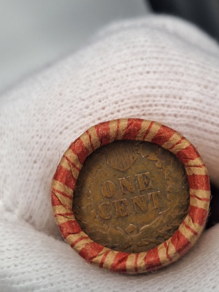 Ηνωμένες Πολιτείες. 1 rol containing Indian Head 1889 on one end/Indian Head on the other end (χωρίς τιμή ασφαλείας) #2.1