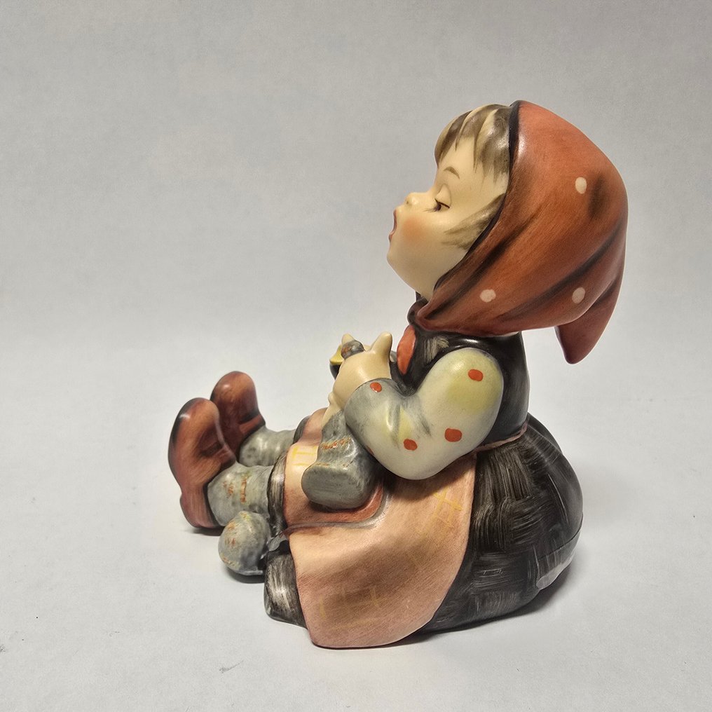 Goebel - Statuetta - Hummel #69 - Happy Pastime - TMK7 - Final Issue 125 jaar - Porcellana #4.3