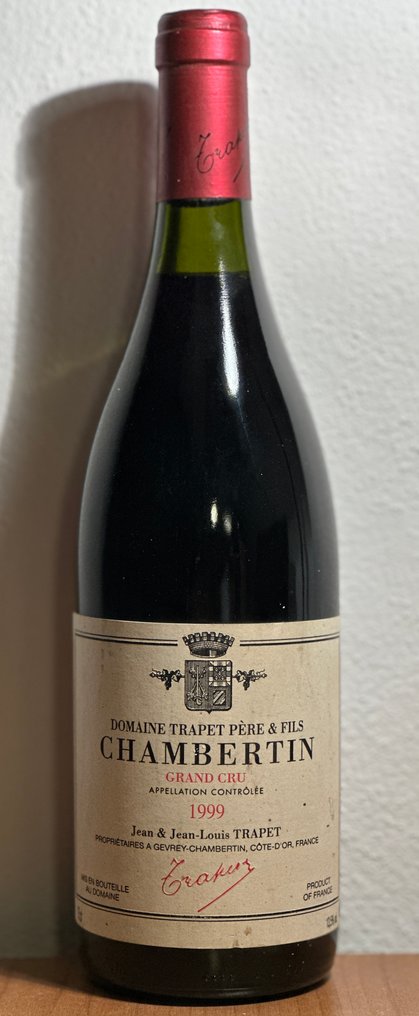 1999 Domaine Trapet Père & Fils - Chambertin Grand Cru - 1 Bottle (0.75L) #1.0