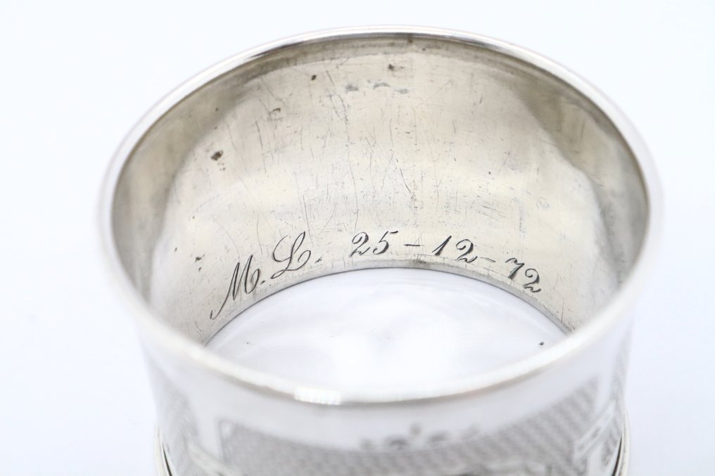 餐巾套環 - .800 銀 #3.2