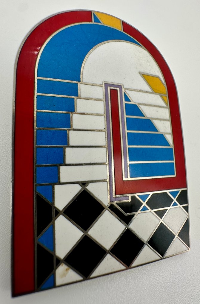 Stanley Tigerman – Memphis Design for ACME Studio – “R.O.R.” Brooch – 1986 - Jewellery - 1986 #2.1