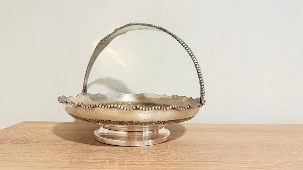 Centre de table  - baigné à l'argent #4.3