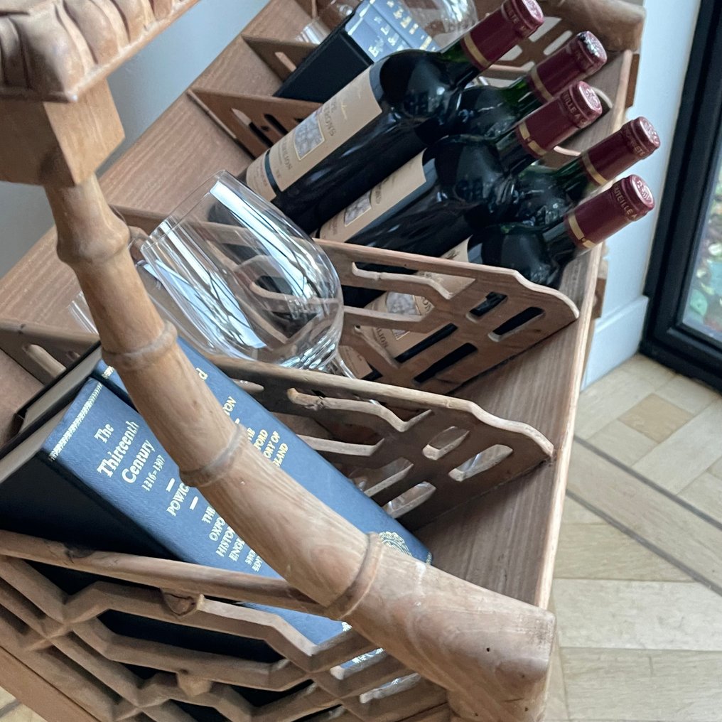 站架 - 柚木 - 书籍 - 葡萄酒 #1.0