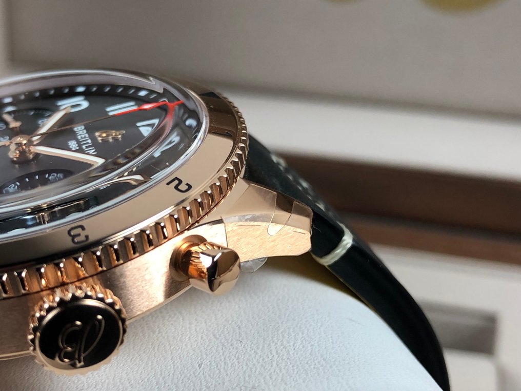 Breitling - Classic Avi Chronograph P-51 Mustang 18K Gold - R233801A1B1X1 - Men - 2020+ #4.3