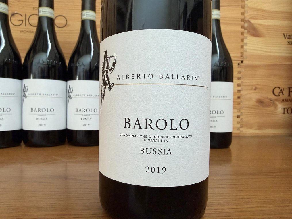 2019 Alberto Ballarin Bussia - Barolo - 6 Flaskor (0,75L) #1.0
