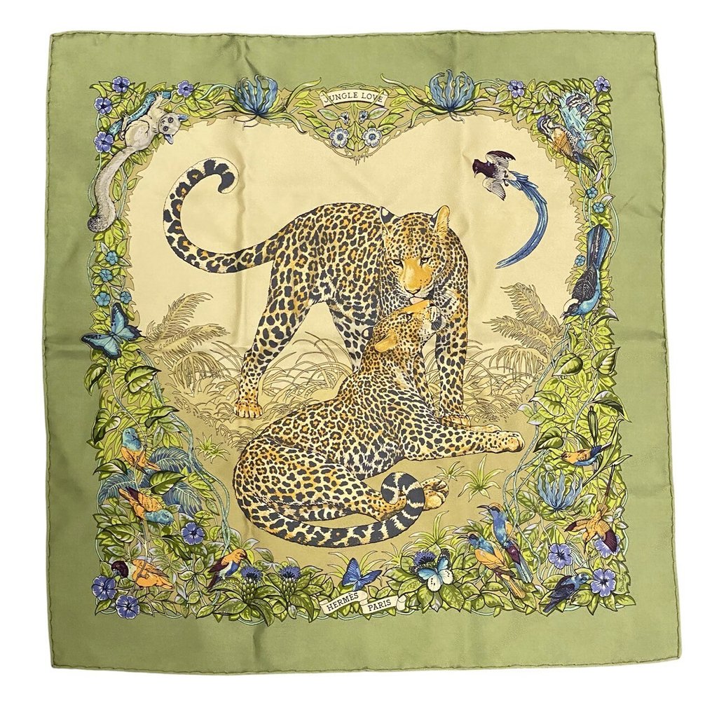 Hermès - CARRE 45 (Jungle Love) - Écharpe #1.0