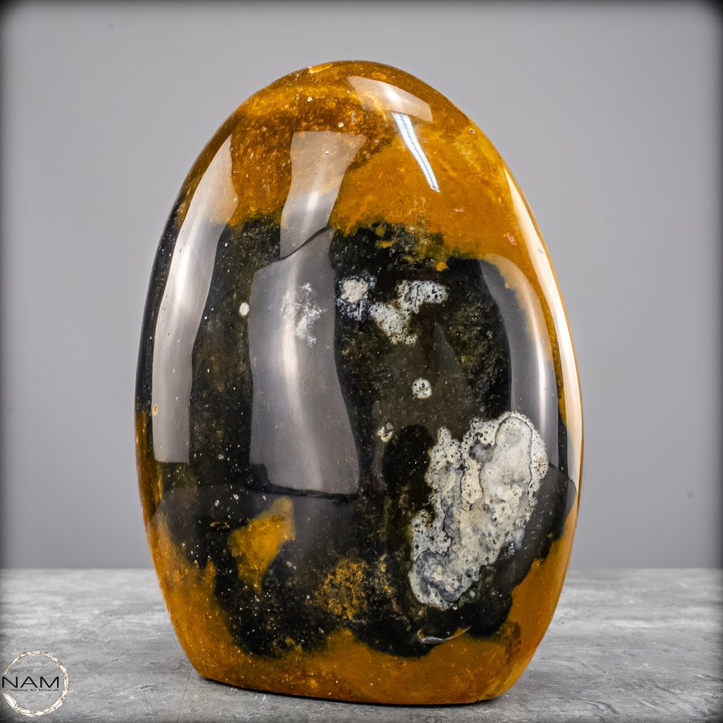 Νέα εύρεση! Σπάνιο φυσικό Τζάππας - Χαλκηδόνιος. Ελεύθερη μορφή- 1936.38 g #1.0