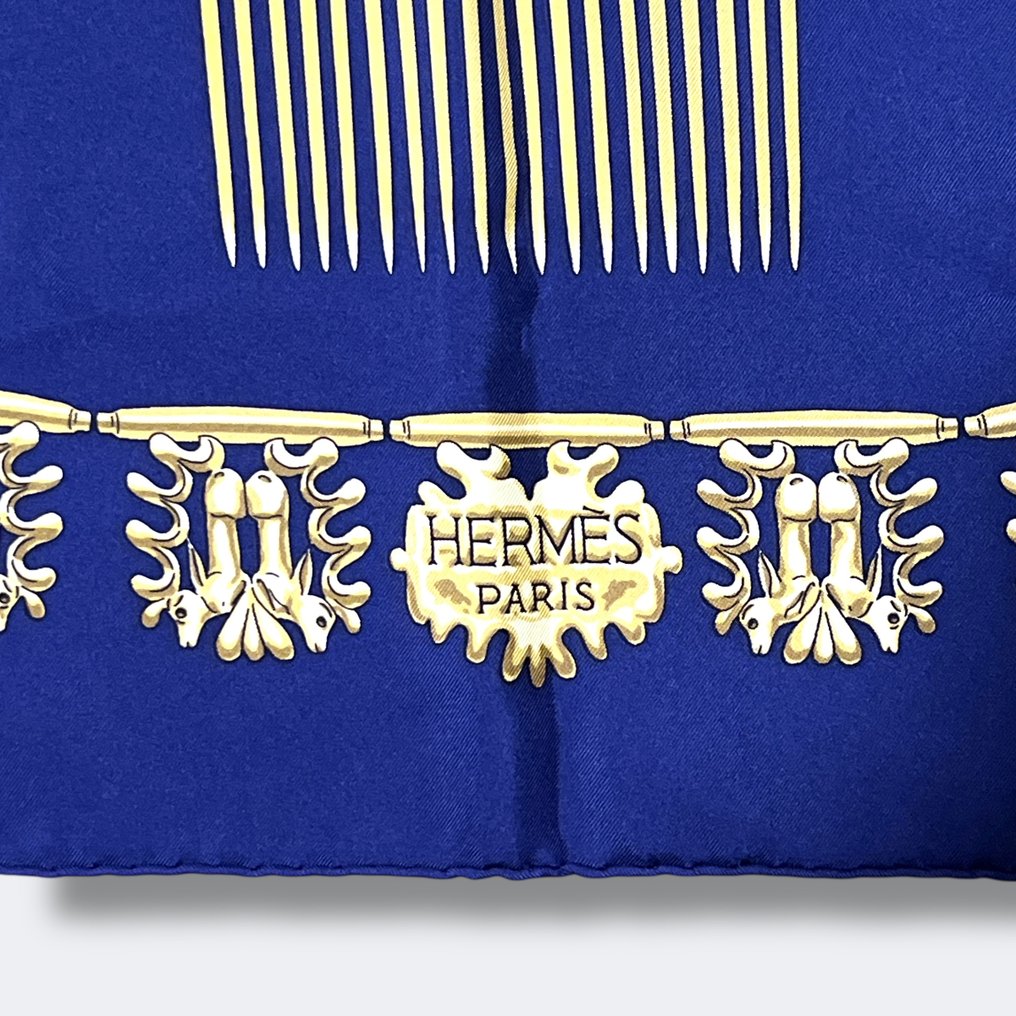 Hermès - LES CAVALIERS D'OR - Könnyű selyem #2.1