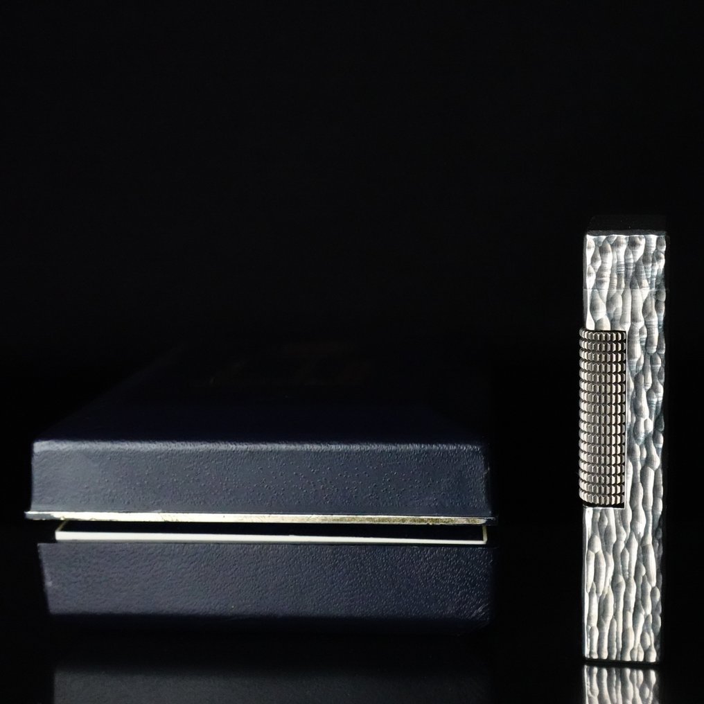 Dunhill - Bark Pattern Rollagas Lighter - Ei pohjahintaa - Sytytin - Silver plated #2.1
