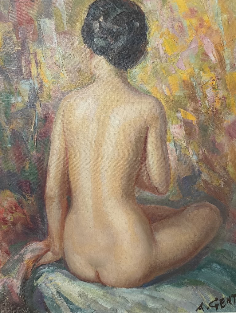 Albert Genta (1901-1989) - Nu de dos - No Reserve #1.0