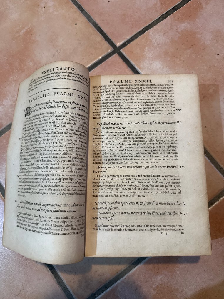 Robert Bellarmin - Explicatio in Psalmos - 1612 #1.0