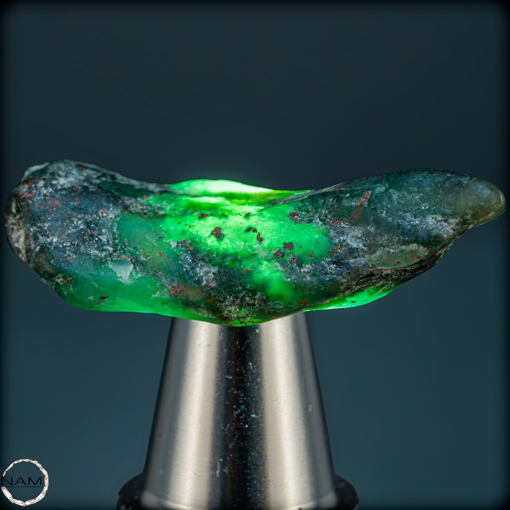 Cristal brut d'émeraude naturel. avec une intensité de couleur exceptionnelle - 48,25 ct- 9.65 g #4.3