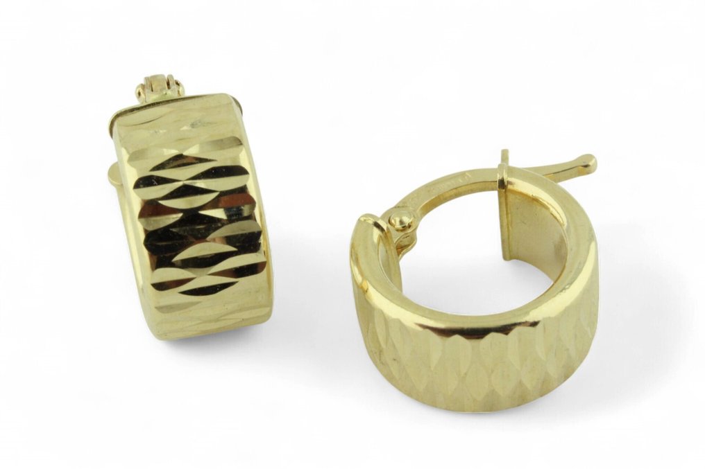 Drop fülbevaló - 18 kt. Sárga arany #2.1