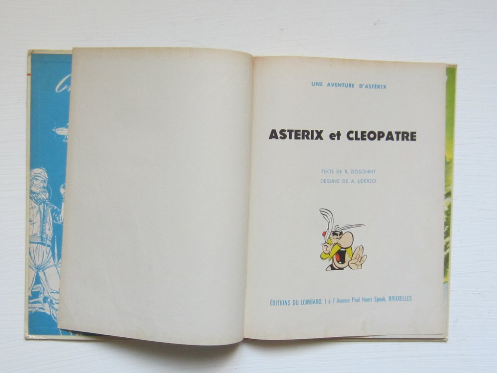 Astérix T6 - Astérix et Cléopâtre - C - 1 Album - EO - 1965 #2.1