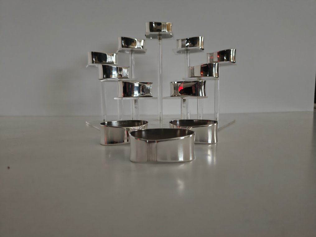 餐巾环 (12)  - 镀银 #2.1