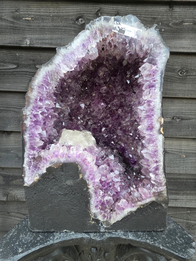XL Amethyst Geode Amethyst - Height: 34.5 cm - Width: 25 cm- 19.94 kg #4.3