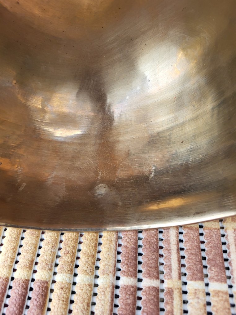 老Jambati共鸣碗 1100克，21厘米。 - 尼泊尔 - Early 20th century #3.2