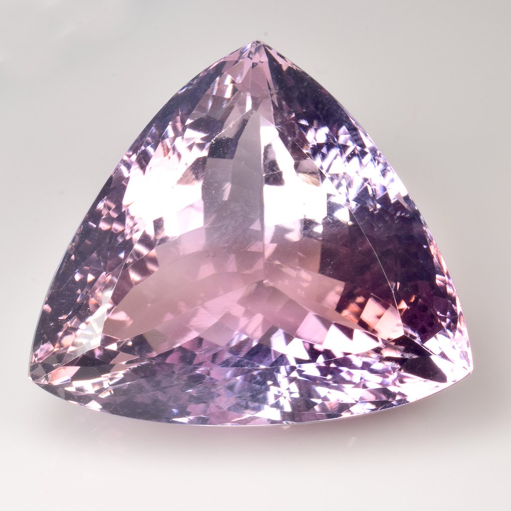 χωρίς τιμή ασφαλείας - 1 pcs  Μωβ, Κίτρινο Αμετρίνης  - 80.36 ct - Διεθνής Ένωση Έγχρωμων Πολύτιμων Λίθων (ICA GemLab) #1.0