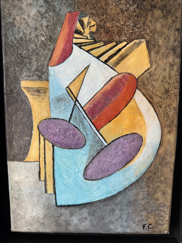 After Franciska Clausen (1899-1986) - Composition abstraite géométrique #3.2