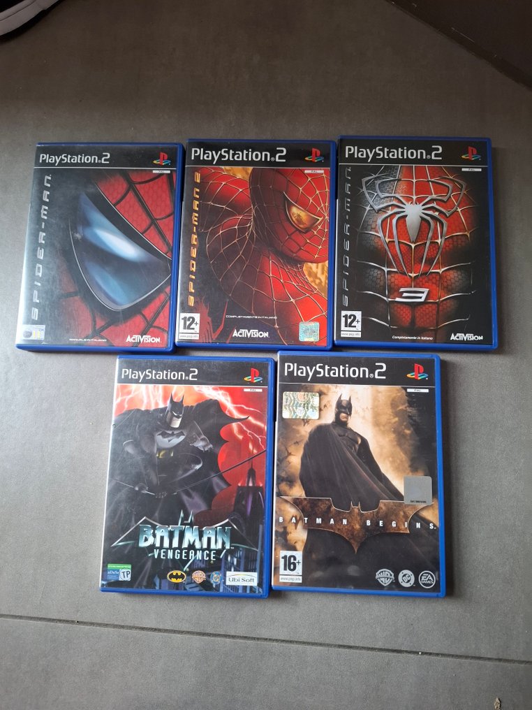Sony - Playstation 2 (PS2) - Spider man & batman collection - Video game - In original box #1.0