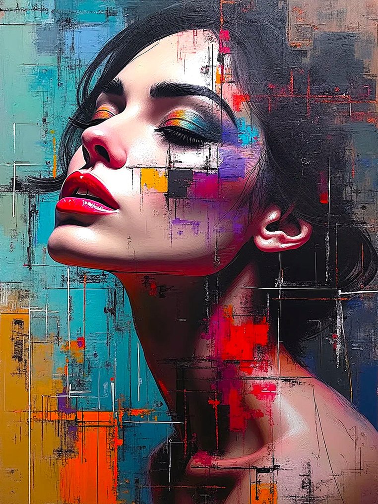 KAUGER (1972) - Zoé 1/1 Toile XL #1.0