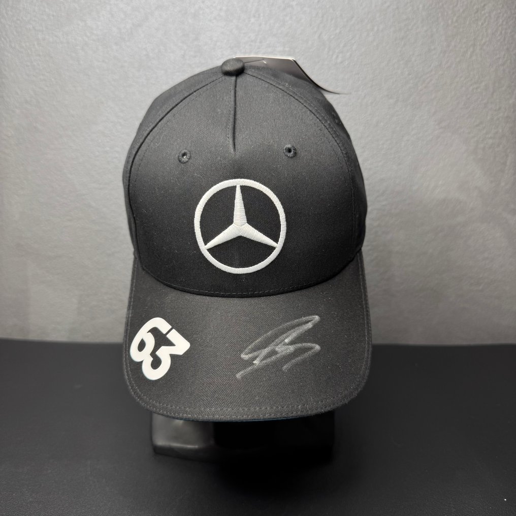 梅 赛 德 斯 - F-1 一级方程式 - George Russell signed - 2024 - 棒球帽 #1.0