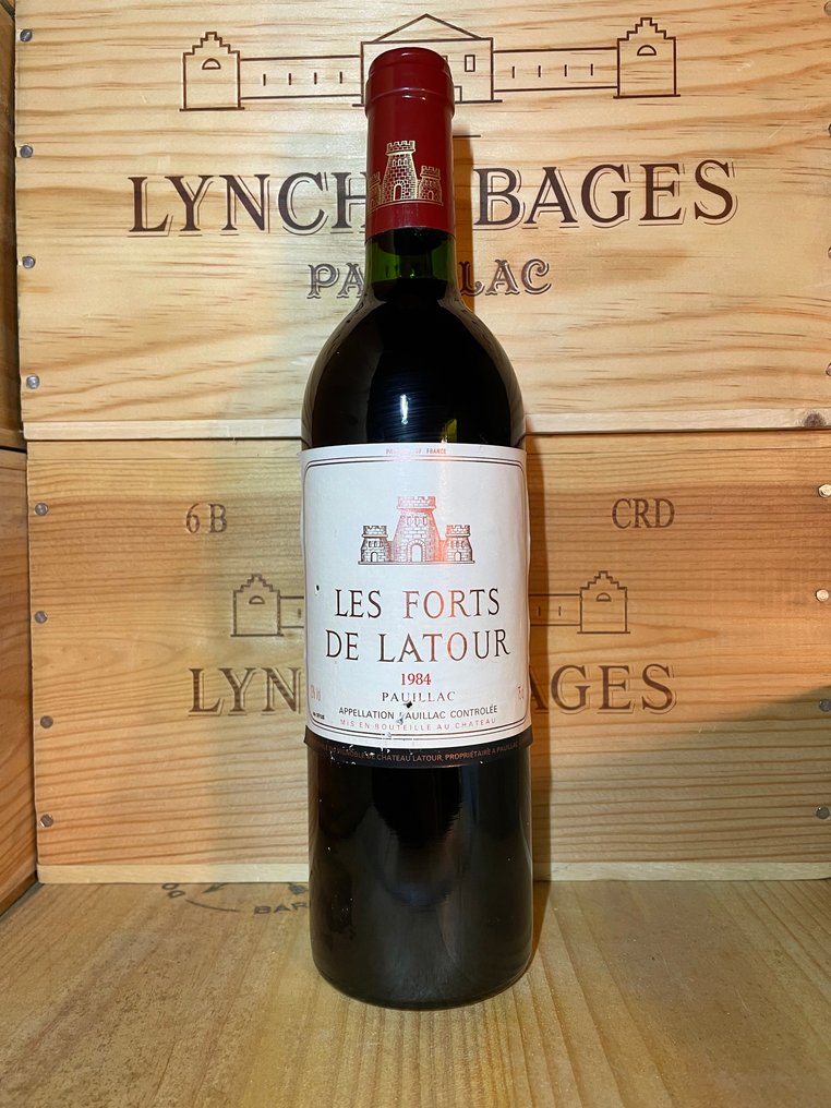 1984 Les Forts de Latour, 2nd wine of Ch. Latour - Pauillac - 1 Bottle (0.75L) #4.3