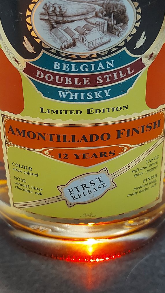 Goldlys 12 years old First Release - Manzanilla Finish & Amontillado Finish - Filliers  - b. 2012  - 70cl - 2 bottles #4.3