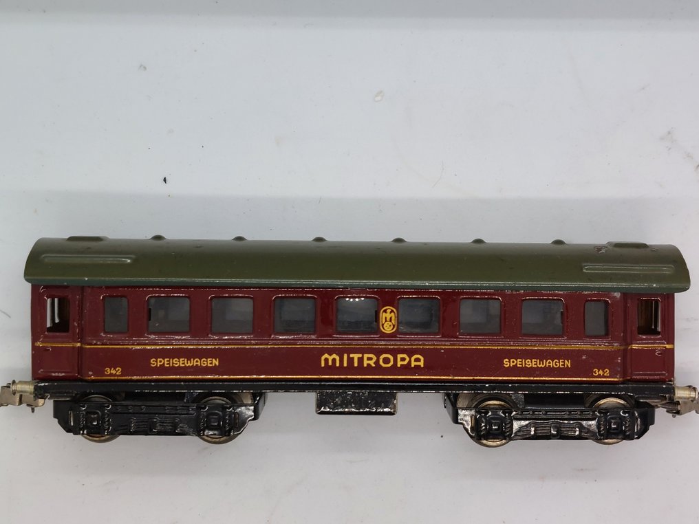 Märklin H0 - 342 - 模型客運火車 (1) - Restauratierijtuig - Mitropa #1.0
