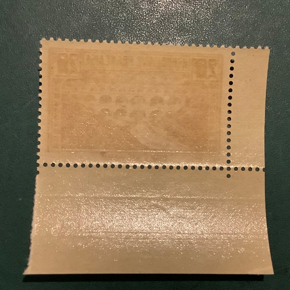 Franța 1929/1931 - Pont du Gard într-un bloc de colț cu centru perfect. - Yvert 262b #2.1