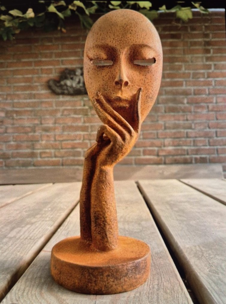 Statua, Abstract sculptuur van gietijzer - 27.5 cm - Ferro - 2023 #1.0