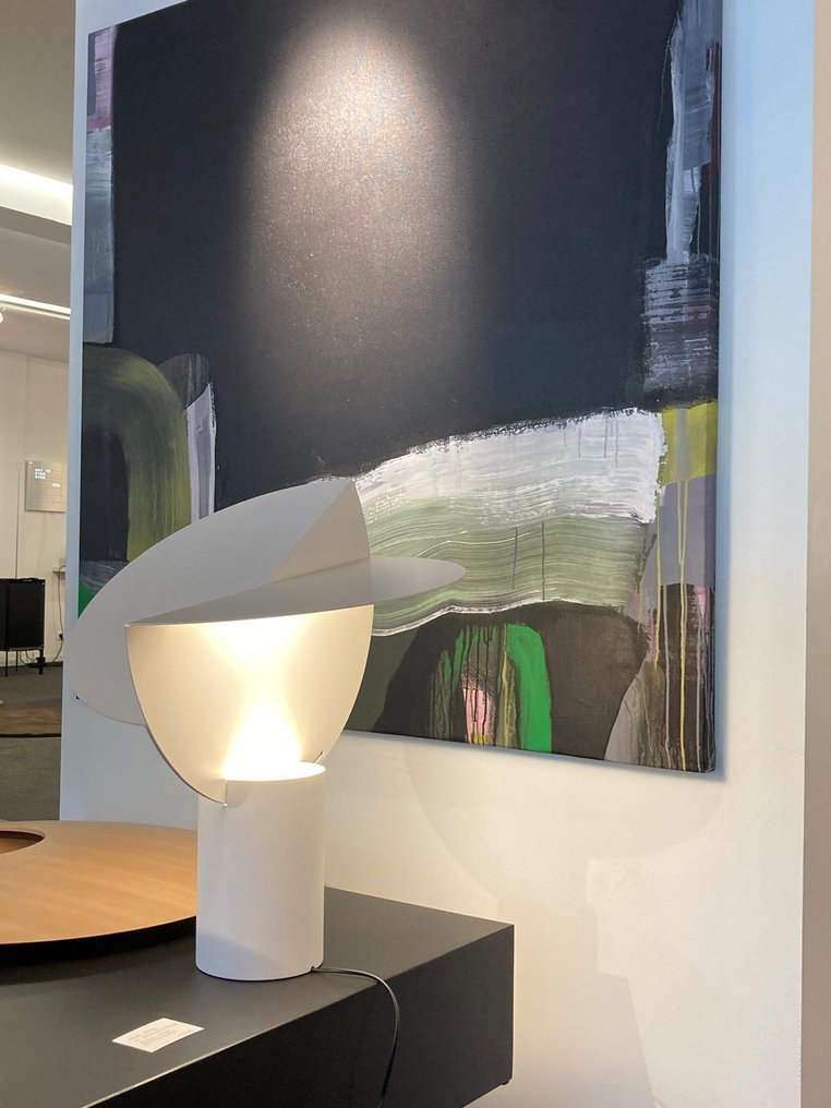 axis71 - Carlo Nason - 台灯 - Ala 中号 白色/白色 - 金属 - Ontwerp 1969 #4.3